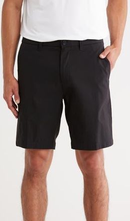 Callaway Flat Front 9-Inch Golf Shorts in Caviar at Nordstrom Rack, Size 38