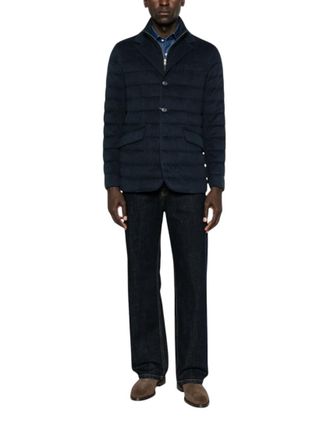 Herno Navy Blue Regular Jacket