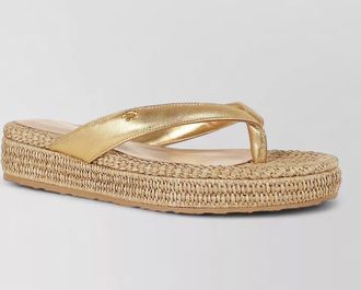 Gianvito Rossi tahiti nappa silk washed marbell sandals