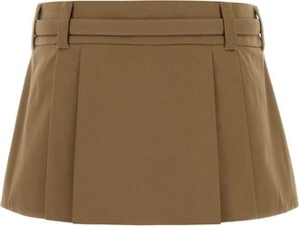 Miu Miu Mini Skirt - Beige