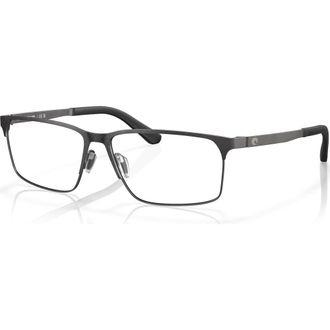 Costa 56mm Rectangle optical glasses in Black at Nordstrom