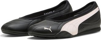 Puma Sneaker PUMA CATCH SOLEIL BALLERINA, Damen, Gr. 37,5, puma schwarz, jasmine flower, Synthetik, Schuhe Sneaker, mit Schn&uuml;rung, leicht profilierte Gummi