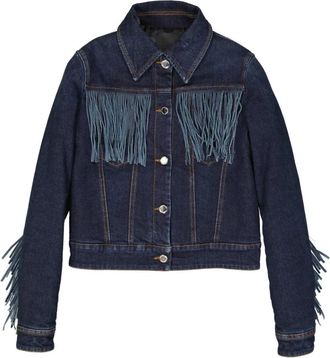 Frankie Morello Denim Jacket - Dames - Spijkerjassen - Blauw - XS - Denim - Jassen