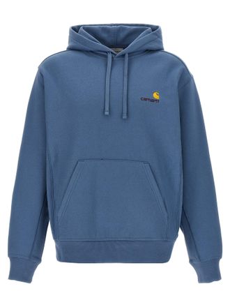 Carhartt Work in Progress American Script Sweatshirt Blue