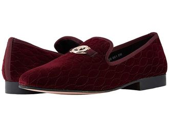 Stacy Adams Valet Velour Slip-On Loafer Mens Shoes Burgundy : 10.5 D - Medium, Velvet
