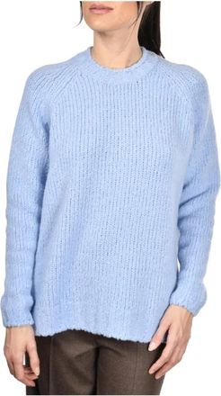 Gran Sasso Truien - Dames - Ronde hals truien - Blauw - XS - Truien & Vesten