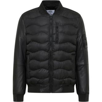 Carlo Colucci Carlo Colucci, Leather Jackets, male, Black, Size: 2XL Biker Leather Jacket