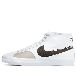 Nike Blazer Court Mid Premium SB White Black DM8553-100