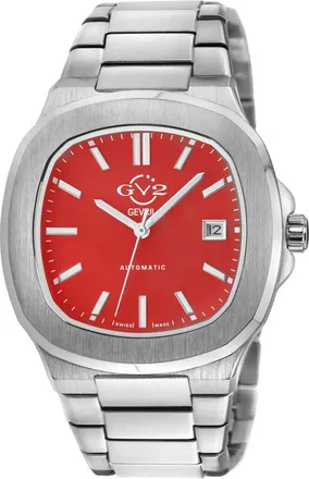 Gevril Group Potente Red Dial Mens Watch 18112B