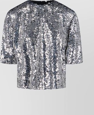 Isabel Marant embellished polyester top