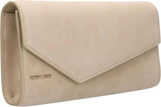 Peter Kaiser Tassen, Dames, Beige, ONE Size, Leer, Clutch 69043