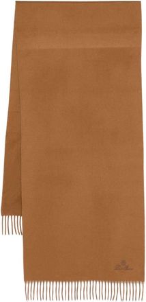 Loro Piana Grande Unita scarf - men - Cashmere - One Size - Brown