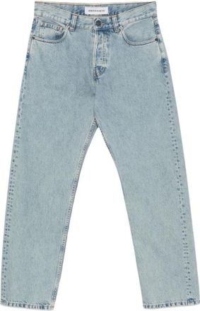 Amaranto Straight Jeans - Heren - Regular Fit Jeans - Blauw - L - Katoen - Jeans