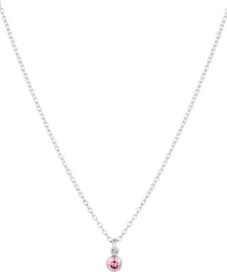 Set & Stones Birthstone Charm Pendant Necklace in Silver/october at Nordstrom