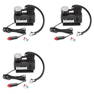 OEM Adecuado Para 3 Bombas De Aire El&eacute;ctricas Peque&ntilde;as De 12 V Para Veh&iacute;culos, Compresores De Aire Con Cable De 9 Agujas, Aptos Para Coches, Bicicletas, M