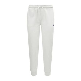 K-Way Witte Fleece Dames Vrijetijdsbroek - Dames - Sweatpants - Wit - XL - Broeken