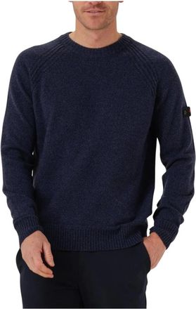 Peuterey Heren, Truien, Blauw, Maat: XL Wol