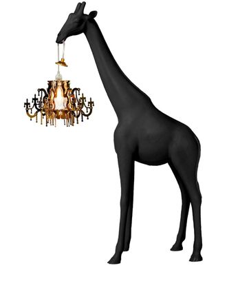 QEEBOO Lampada Giraffe in Love - Nero