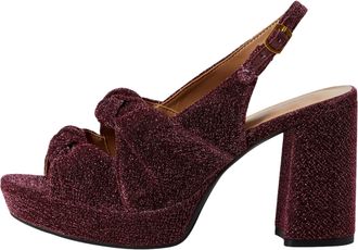 Aerosoles Nadia Heeled Sandal Pink Metallic NADIA-686 Womens