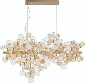 Eurofase Lighting Trento 12-Light 40In Linear Chandelier