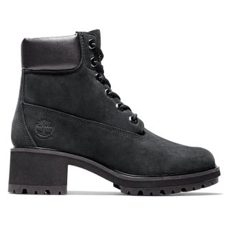 Timberland Kinsley 6 Inch Leather Womens Ankle Boots - Black - Size:UK 5.5