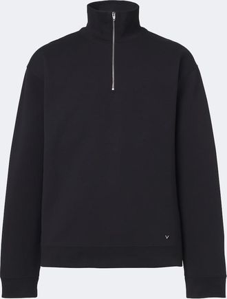 Valentino Sudadera de jersey en mezcla de algod&oacute;n