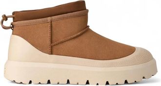 UGG Hybrid Boot - Heren - Winterlaarzen - Bruin - 37 EU - Wol - Schoenen