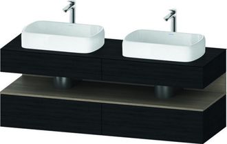 Duravit Qatego Consola Mueble Bajo Lavabo, 2 Extensiones, 2 - Duravit