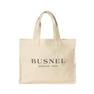 Busnel Canvas Tote Bag - Dames - Shoppers - Beige - ONE Size - Katoen - Tassen