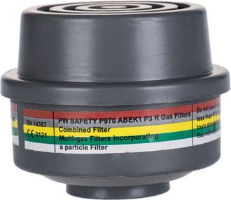 None Filtro De Combinaci&oacute;n Abek1p3 - Pack De 4 Unidades / Gris