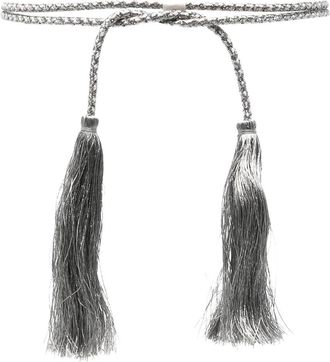 Forte_Forte Crystal And Tassels Belt