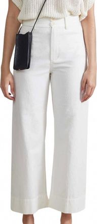 Apiece Apart Womens Classic Merida Pant In Cream