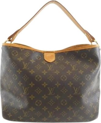 Louis Vuitton Pre-owned Shoulder Bags, female, Brown, Size: ONE SIZE Pre-owned Monogram Canvas Shoulder Bag
