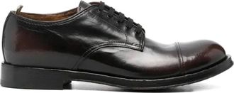 Officine Creative Schoenen, Heren, Zwart, 41 EU, Stijlvolle veterschoenen