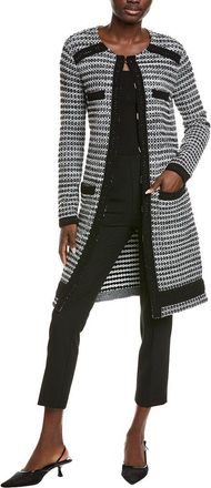 St. John Tonal Knit Cardigan