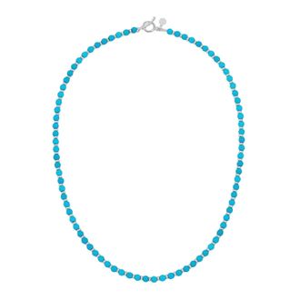 Dower & Hall Mens Turquoise Halo Necklace