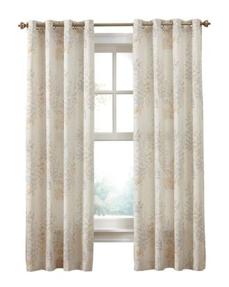 Habitat Lana Light-Filtering Grommet 50X108 Curtain Panel