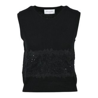 Ermanno Scervino Donna, Maglie, Nero, M, new