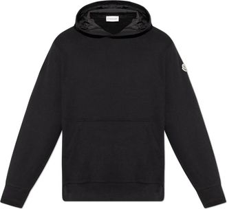 Moncler Hoodies & sweatvesten, Heren, Zwart, M, Katoen, Sweatshirts & Hoodies