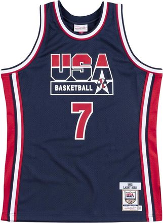 Mitchell & Ness Canotta NBA Team USA 1992 Larry Bird - Blu