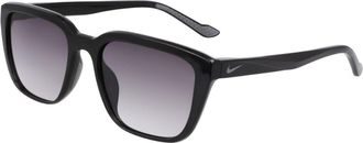 Nike TEMPER FLAIR IF1055X 010 Womens Sunglasses Black Size 53