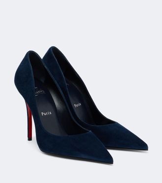 Christian Louboutin Miss Z suede pumps