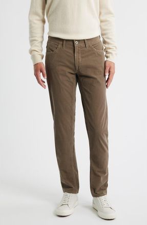 Brax Chuck Hi Flex Fancy Modern Fit Five-Pocket Pants in Walnut at Nordstrom, Size 40 X 34