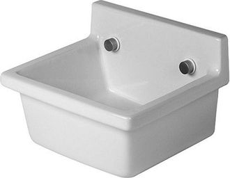 Duravit Starck 3 uitstortgootsteen 48x42,5 cm wit