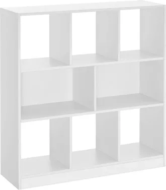 Vasagle Estantería de 30 x 97,5 x 100 cm de color blanco