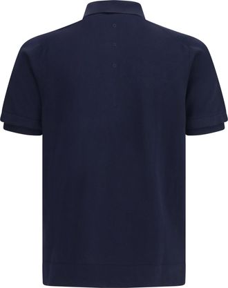 Premiata Mens Polo Shirt Blue Cotton T-shirts And Polos