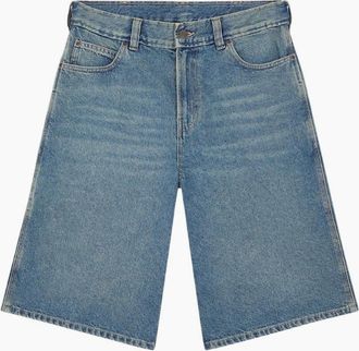 Dickies Mens Dickies 13 Inch Loose Short Jean Khaki Tinted - Blue - Size: 34/32