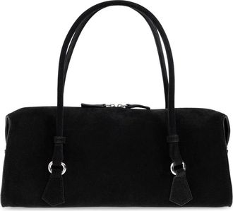 Iro Alto Suede Bag - Dames - Handtassen - Zwart - ONE Size - Leer - Tassen