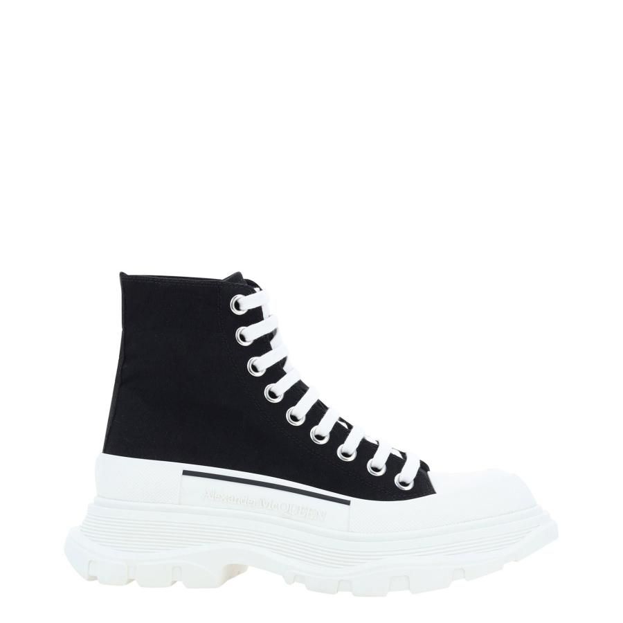 スニーカー ALEXANDER MCQUEEN White Canvas Canvas Sack Sneakers Alexander McQueen White Canvas Sack Sneakers from $559.00