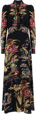 Etro Jurk - Dames - Maxi kleedjes - Veelkleurig - XS - Kleedjes